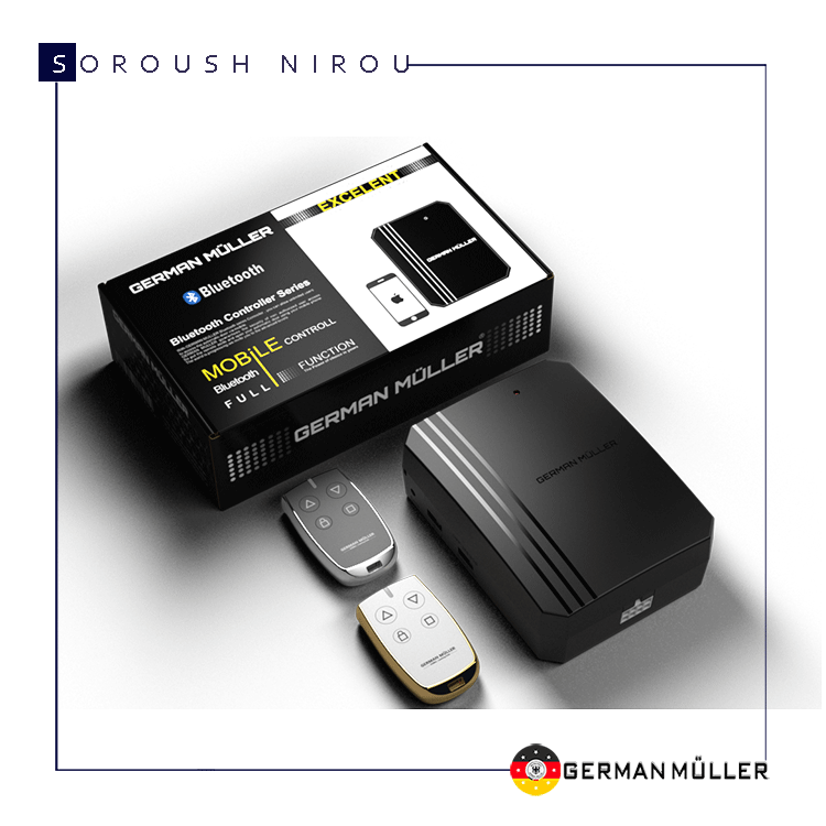 مدار فرمان موتور ساید ژرمن مولر سری بنفش ۳۰۰